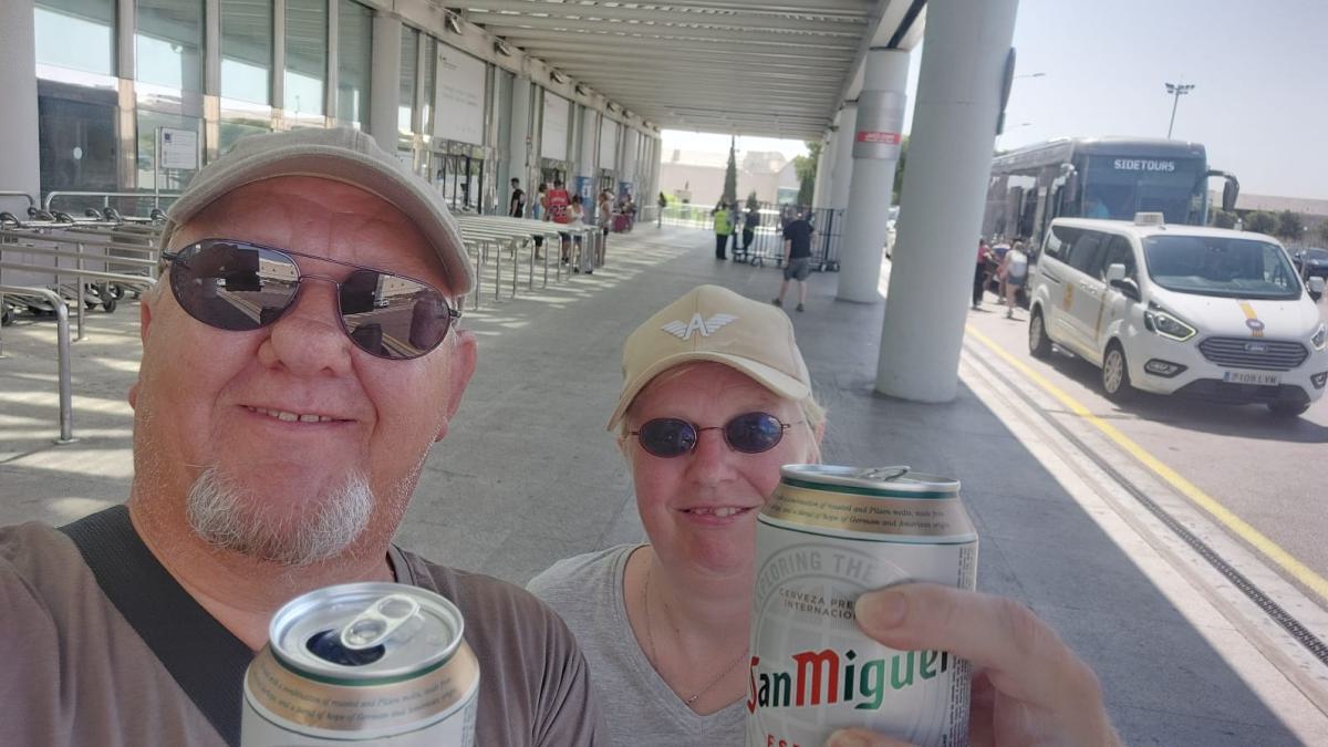 Uwe & Iris sind im wohlverdienten Urlaub